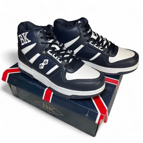 British Knights KINGS SL Series Navy White Black Sneakers - Brand New - Picture 4 of 8